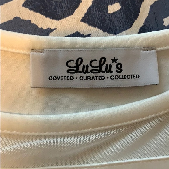 LuLus white Fit and flare party dress - Picture 7 of 8